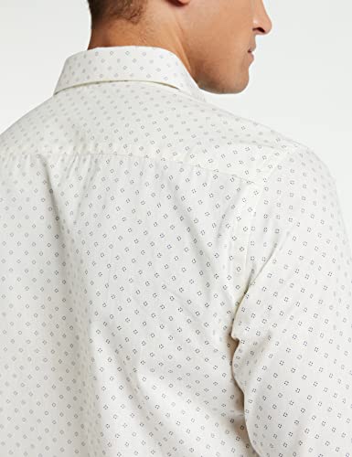 Image of Diverse Men's Cotton Printed Full Sleeve Regular Formal Shirt