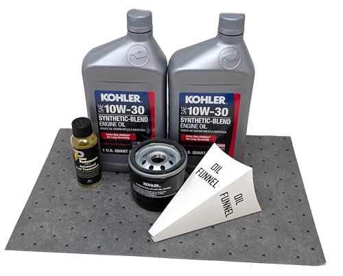 Kohler Genuine 12 050 01-S Oil Change Kit w/Oil pad