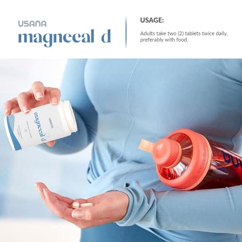 USANA - MagneCal D - Balanced Magnesium & Calcium with Vitamin D to Support Bone Health, Strength & Function for Optimal Wellness - 112 Tablets 6