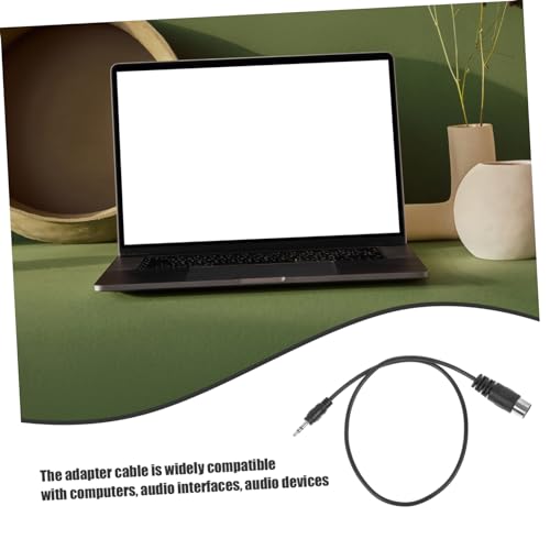 Adaptador de audio OSALADI con conector Din a jack 3.5mm miniatura 7