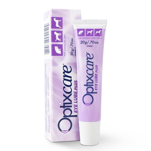 American Health Service Eye Lube Plus, 20 Gram Tube, Pet Eye Hydration for Dogs, Cats, & Horses