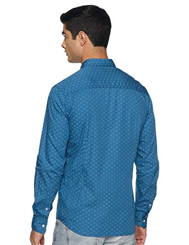 Image of Flying Machine Men's Printed Slim Fit Shirts