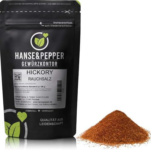250g Rauchsalz Hickory Rauchsalz herzhaft würzig intensiv beste Qualität - Premium Serie