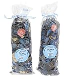 Ocean Scented Potpourri – 2 Large Bags (120g Each) of Dried Botanicals for Bowls, Vases & Gifts – Home Fragrance Decor by Dependable Industries Inc. Essentials
