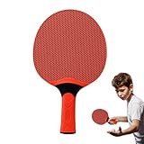 Tischtennisschläger In – 5,75 x 9,69 Zoll, wasserdichte Schlagflächen, taktiles Feedback am Griff mit Spin-Reaktion, Tischtennisschläger für den Innen- und Außenbereich |