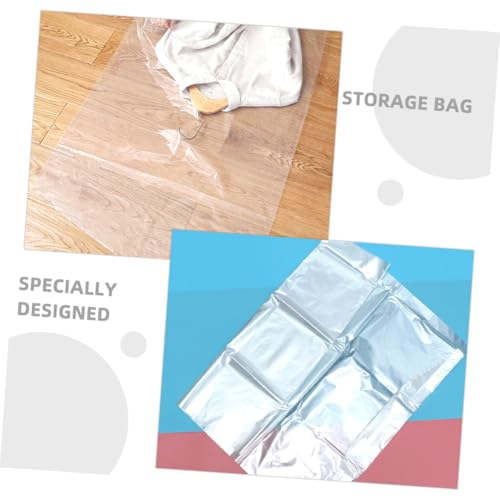 50pcs Disposable Clothes Cover Thicken Plastic Coat Bag Garment Storage Pouches for Dry Cleaning Travel Easy to Carry Protect Your Clothes2