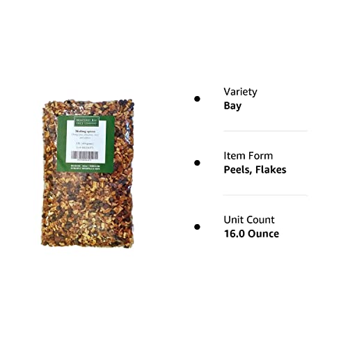 Monterey Bay Herb Co. Mulling Spices | Used To Flavor Tea, Fruit Juices & Wine | 1 Lb #TOP2