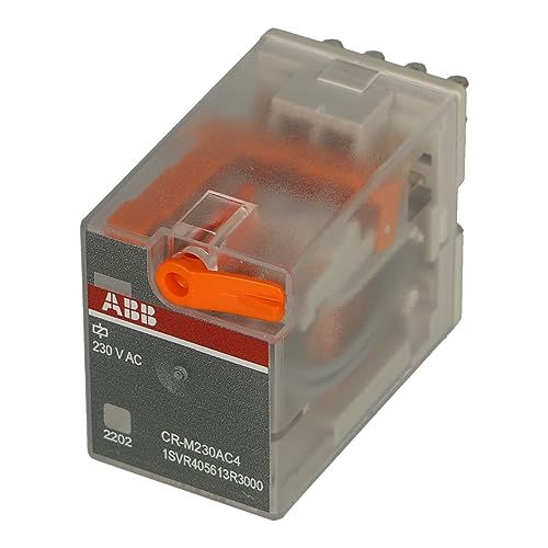 CR-M230AC4 | 1SVR405613R3000 | CR-M230AC4 | ABB PLUGGABLE Relay 4 C/O 230VAC