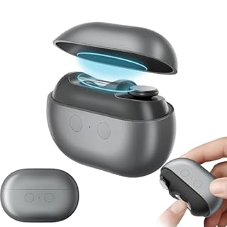 2026 Upgraded 2 in-1 Electric Nail Clipper, Magnetic Cover, Type-C Rechargeable Nail Trimmer with LED Light & Nail Storage Box, Electric Nail Clippers for Seniors, Adults and Children (Gray)