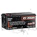 HumsiENK 12V 200Ah LiFePO4 Lithium Battery – Max. 2560Wh, 6000-15000 Deep Cycle Battery with 250A BMS, Low-Temp Cutoff | A+ Grade Cells for Marine, Trolling Motor, Off-Grid Home Energy Storage