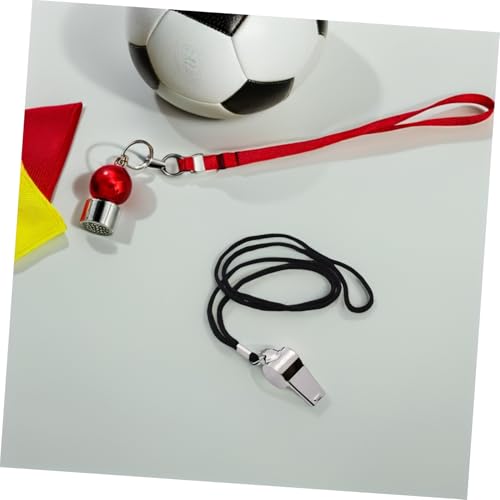 Silbatos de Acero Inoxidable con Sonido Fuerte y Señal de Emergencia 6pcs miniatura 5