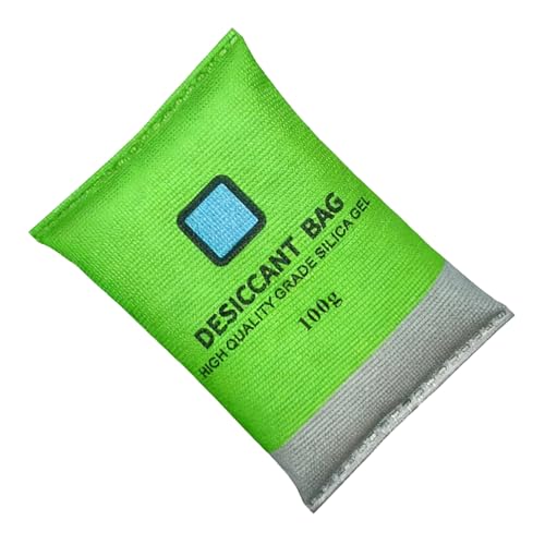 Bolsas deshumidificadoras reutilizables para el interior del coche – Silicona antigoteo absorbente de humedad | Deshumidificador de coche con resistencia a la humedad seca para bolsas, contenedores
