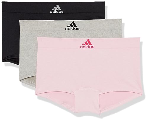 Image of adidas womens Seamless Boyshort Underwear Multipack