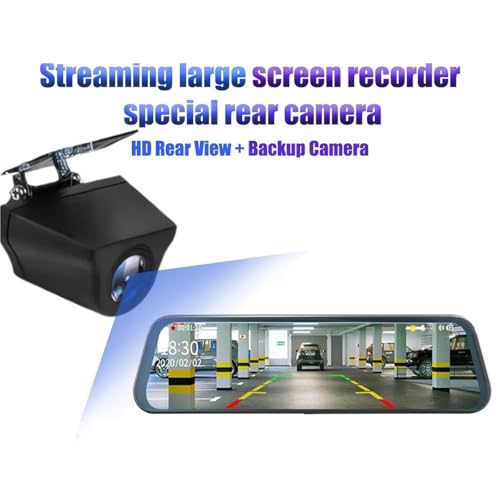 Caméra arrière 4 broches avec prise 2.5mm et câble 10m pour dashcam Carplay