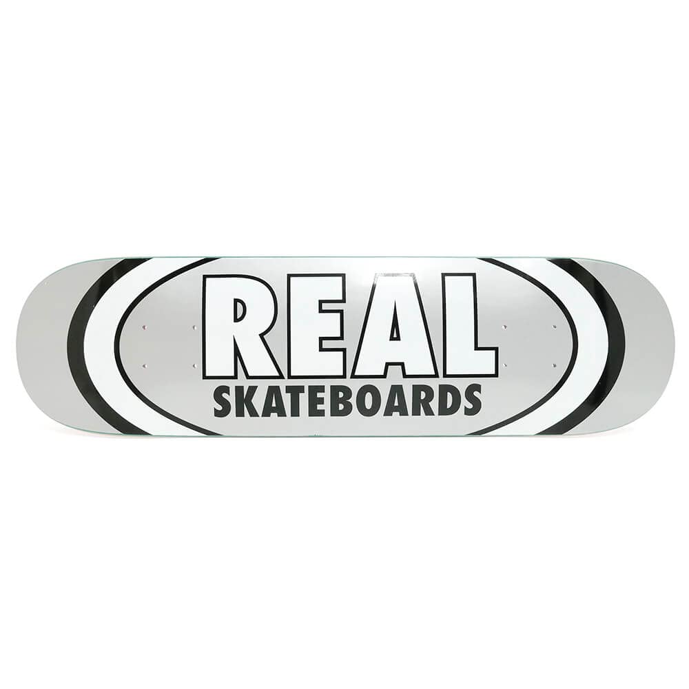 Amazon | REAL DECK リアル デッキ TEAM CLASSIC OVAL SILVER 7.75
