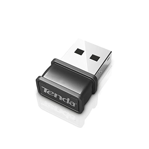 Tenda W311MI Wireless N150 USB Adapter Nano, Black