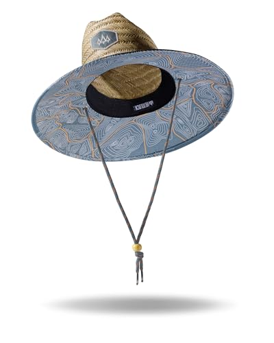 Straw-Hat-for-Men-Women-Lifeguard-Hat-Beach-Hat-Sun-Hat-UPF-50-Wide-Brim-for-Sun-Protection-One-Size-Hemlock