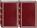 3-ring Pocket Burgundy Album for 504 Photos - 4"x6" (2 Pack)