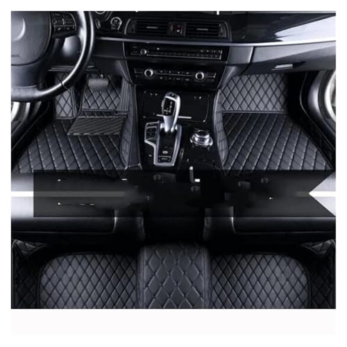 Tapis de voiture Jaguar X-Type étanches et anti-saleté en cuir pour intérieur