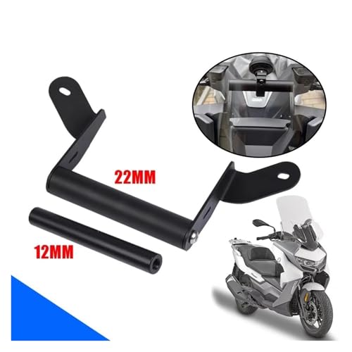 Support téléphone moto BMW C400GT extension de guidon pour trajets