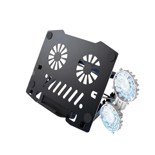 Soporte portátil plegable para laptop con 6 alturas ajustables miniatura 3