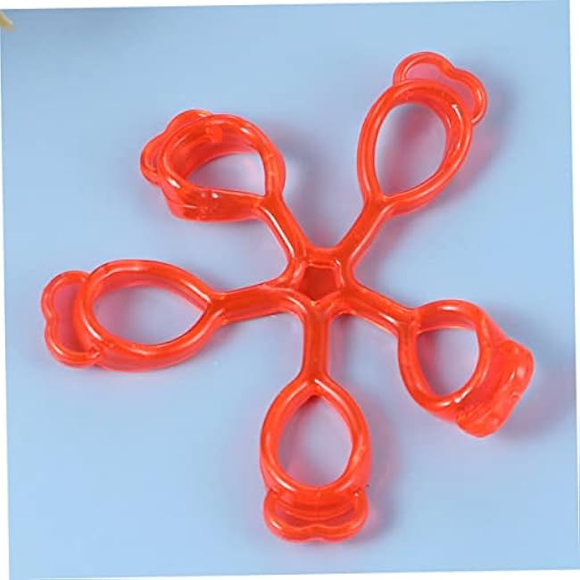 2Pcs Guitar Finger Exerciser Hand Grip Trainer for Strengthening Dexterity and Flexibility Plastic Finger Trainer for Musicians and Athletes Portable