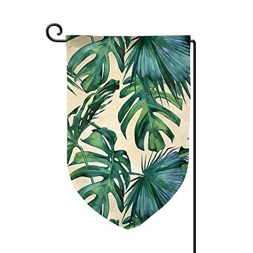 Drapeau de jardin double face pour égayer un extérieur sans relief