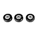 1-5/8 in. Black Magnetic Mag Mount Tool Holder (3-Pack)