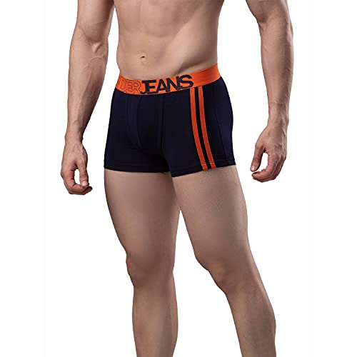 Image of Underjeans Men Cotton Blend Trunk - Pack of 2