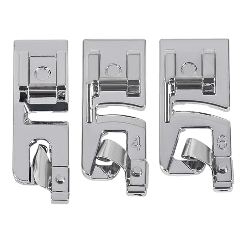 3Pcs Sewing Machine Presser Foot Set for Low Shank Machines