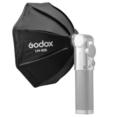 Mini réflecteur octogonal Godox LM-S25 pour flash Lux Master - 7