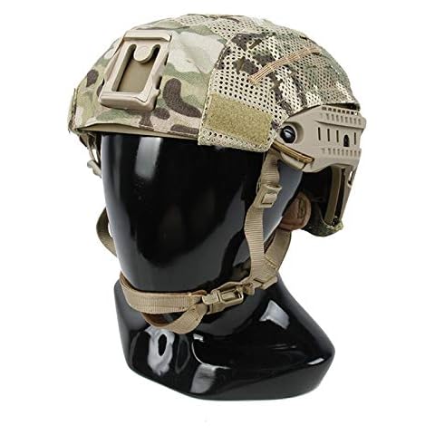 The Mercenary Company Mesh Helmet Cover Compatible with Air Frame and Similar Helmets (Camo) Cover