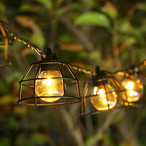 Vigdur Vintage Cafe Lights - 10 Clear G40 Bulbs...