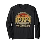Photo Gallery 50° compleanno maggio 1972 edizione limitata patriottica vintage maglia a manica Photo Gallery 50° compleanno maggio 1972 edizione limitata patriottica vintage maglia a manica