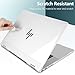 Crystal Clear Case for HP Envy x360 16-inch 2-in-1 Laptop 2024, Lightweight Hard Shell with Scratch-Resistant Protection, Precise Cutouts, Easy Installation, NOT Fitting Any Other HP