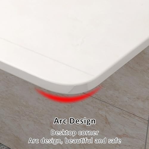 Mesa plegable de pared para ganar espacio en baño o estudio 5