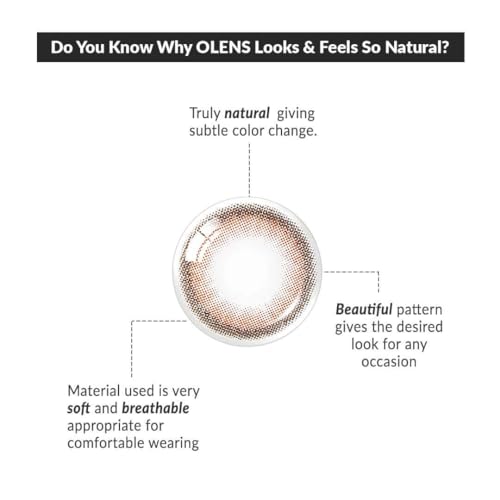 Image of OLENS Daily Pack 1Pair (0.00 Plano) - Coloured Contact Lens (Daily Disposable, 0.00)