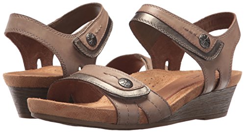 Cobb Hill Women's Hollywood 2 Piece Sandal, Khaki Leather, 11 M Us #TOP6