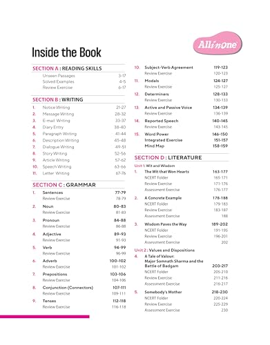 Image of Arihant All in One English Class 8 Book 2025 | NCERT Textbook Based Poorvi | As per NEP 2020 | Complete Study, Grammar, Literature & Writing with Mind Maps, Competency Based Questions & Sample Papers | English Medium