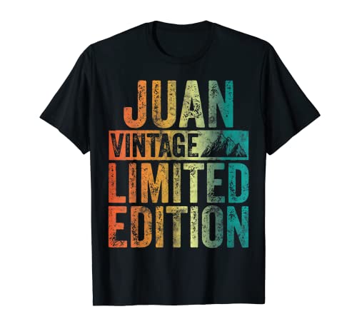 Camisa con nombre personalizado Juan Vintage Edición Limitada