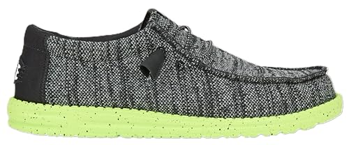 Image of HEYDUDE Men's Wally Stretch Sox Slip-On Loafer, Lightweight, Breathable, with Flex & Fold Outsole