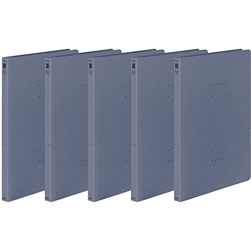 コクヨ ファイル フラットファイル NEOS A4 5冊 ブルーグレー フ-NE10DMX5