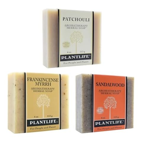 Plantlife Frankincense, Sandalwood, Patchouli Soap Bundle Cover