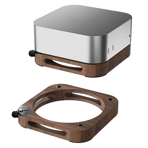 �ؐ��x�[�X�t����p�X�^���h�Afor Mac mini M4/M4 Pro �Ƃ̌݊�������A���u���X�^���h ����~�߃u���P�b�g DIY�A�N�Z�T���[ �d���{�^������֗� ���萫