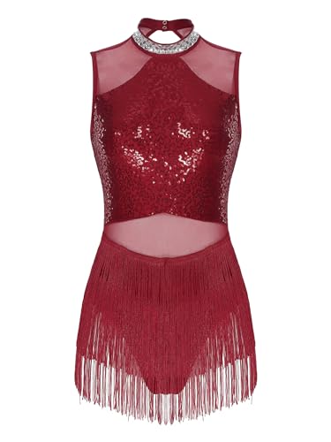 Robe à franges salsa et tango idéale pour les soirées de danses latines