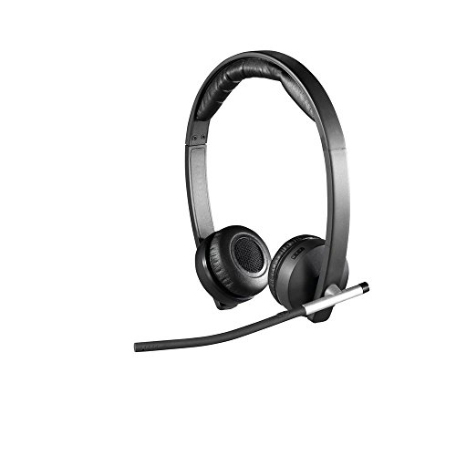 Logitech H820e Kabellose Kopfhörer mit Mikrofon, Bluetooth, Stereo-Headset, Rauschunterdrückung und Flip-Stummschalter, Bedienelemente, LED-Anzeige, USB, PC/Mac/Laptop/Tablet/Smartphone - Schwarz Logitech H820e Kabellose Kopfhörer mit Mikrofon, Bluetooth, Stereo-Headset, Rauschunterdrückung und Flip-Stummschalter, Bedienelemente, LED-Anzeige, USB, PC/Mac/Laptop/Tablet/Smartphone - Schwarz
