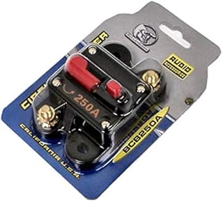 NEW! Bullz Audio 12 Volt 250 Amp Car Audio Stereo Circuit Breaker Fuse | BCB250A