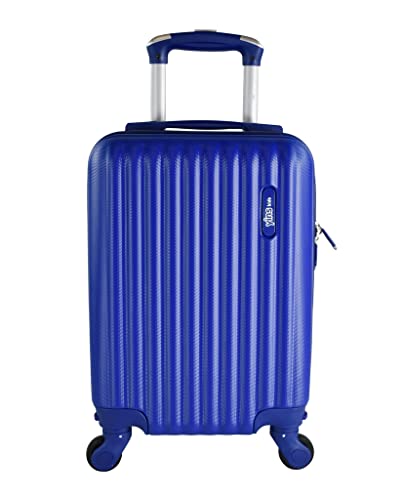 Mala De Bordo 10Kg Pequena ABS Rígida Rodinhas Giro 360° Puxador ANAC Original Yins