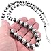 Alltribes Navajo Santa Fe Silver Desert Pearl Necklace Mens or Ladies 24