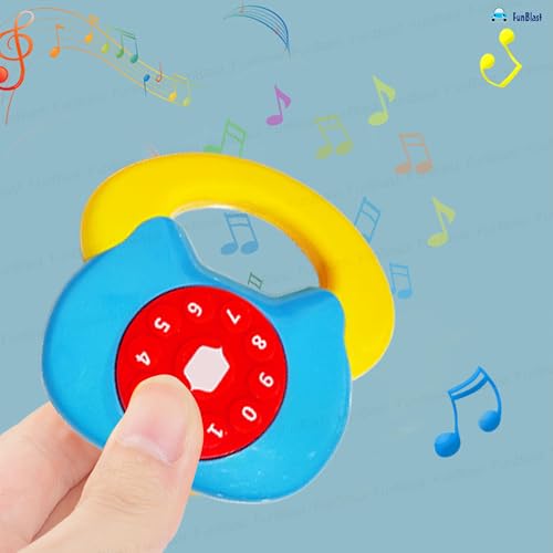 FunBlast Rattles for Babies &ndash; Rattle Toys for Baby and Toddlers, Sound Rattle Toy for New Born Baby, Infants Toys, Early Development Toys for 3+ Months Babies (Pack of 4)